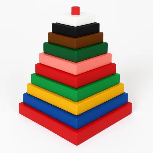 Pyramid Square Multi Color ( 10 PIECES )