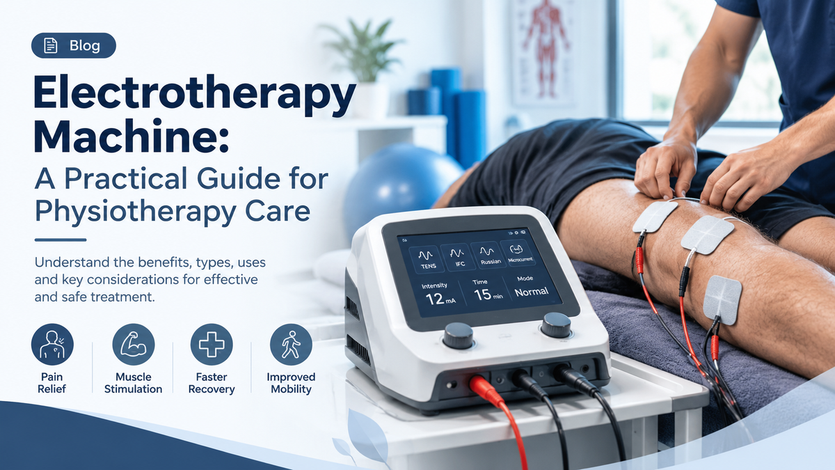 Electrotherapy Machine: A Practical Guide for Physiotherapy Care