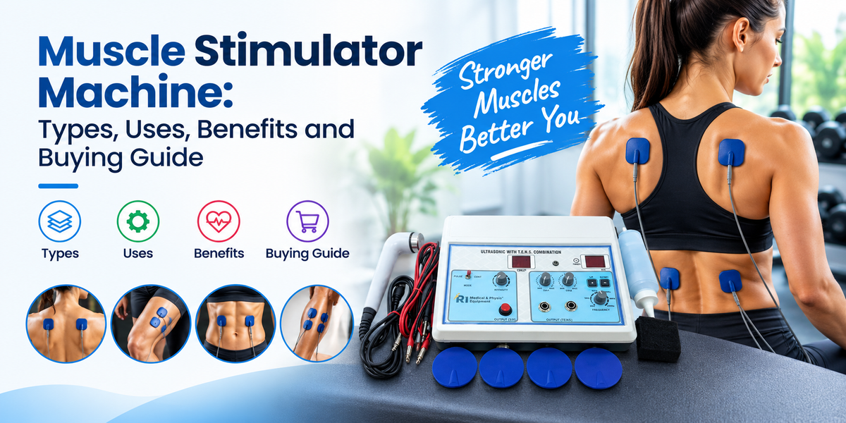 Muscle Stimulator Machine: Types, Uses, Benefits and Buying Guide
