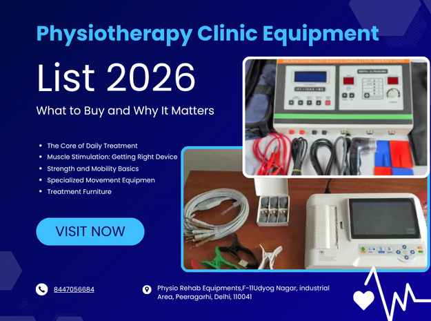 Physiotherapy Clinic Equipment List 2026: What to Buy and Why It Matters