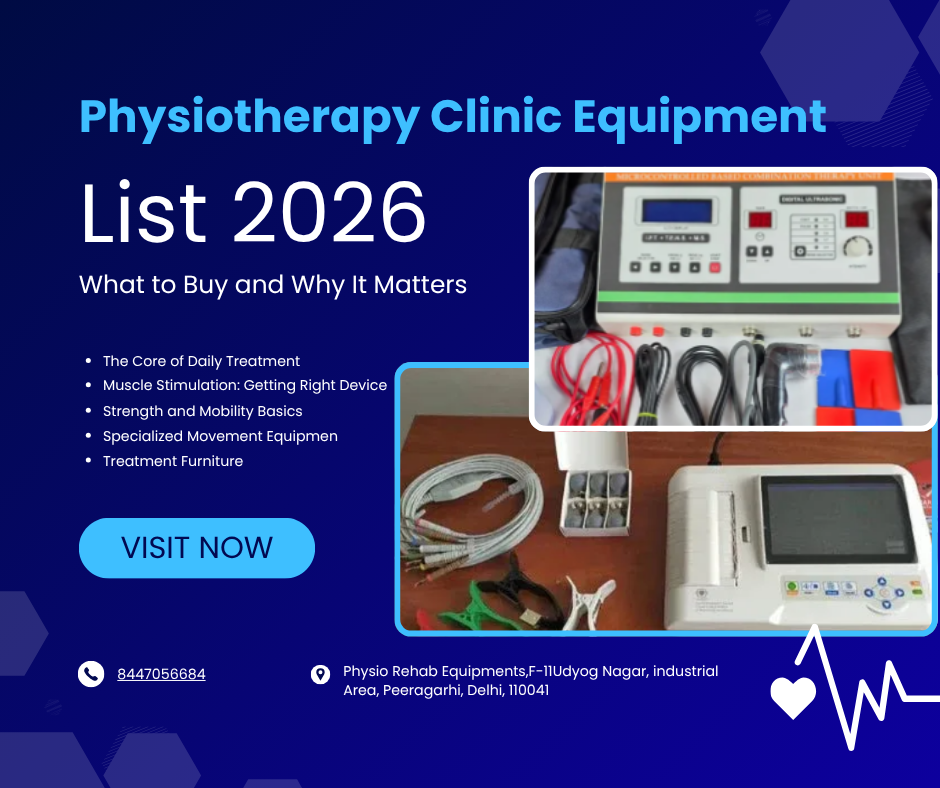 Physiotherapy Clinic Equipment List 2026: What to Buy and Why It Matters