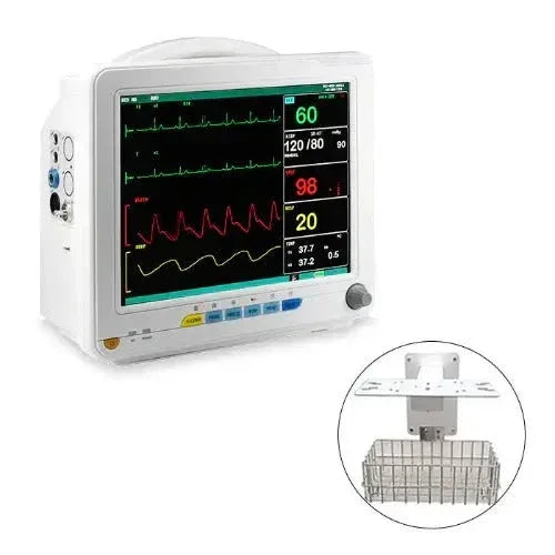 5 Para Bed Side Monitor with Basket Stand - #1 Physiotherapy Equipment Manufacturers & Suppliers in India