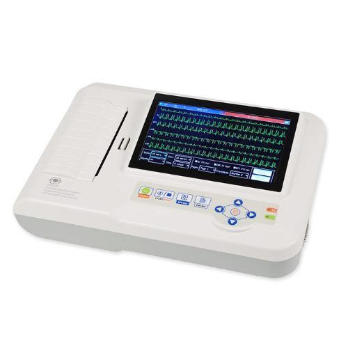 6 Channel ECG Machine 7 Inch Touchscreen - 1 Physiotherapy Equipment Manufacturers & Suppliers in India