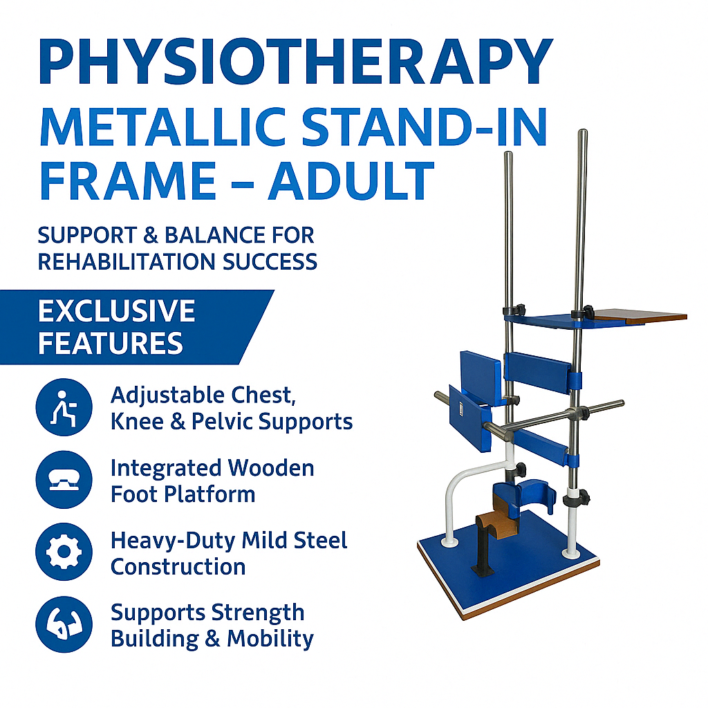 Physion Frame METALLIC STANDING IN FRAME ADULT – #1 Physio Rehab Equipments Supplier ...