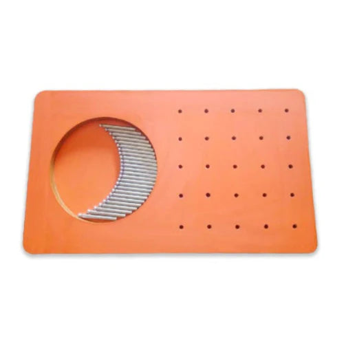 FINGER DEXTERITY TEST BOARD (100 HOLES TWEEZERS )