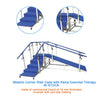 METALLIC EXERCISE CORNER STAIR CASE WITH RAMP