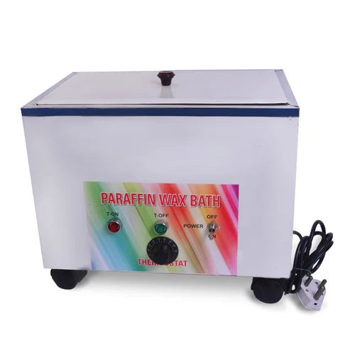 Paraffin wax bath machine with control panel on a white background