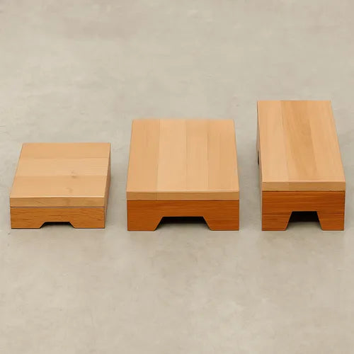 Nested Climbing Stool Four Sizes 2, 4, 6, 8 Inch High