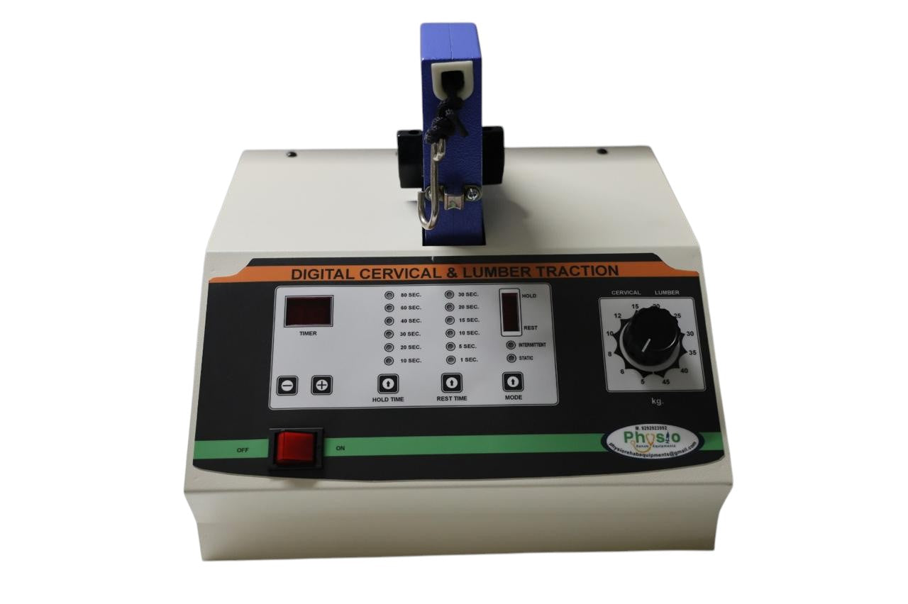 Digital Cervical and Lumbar Traction with 1 year warranty