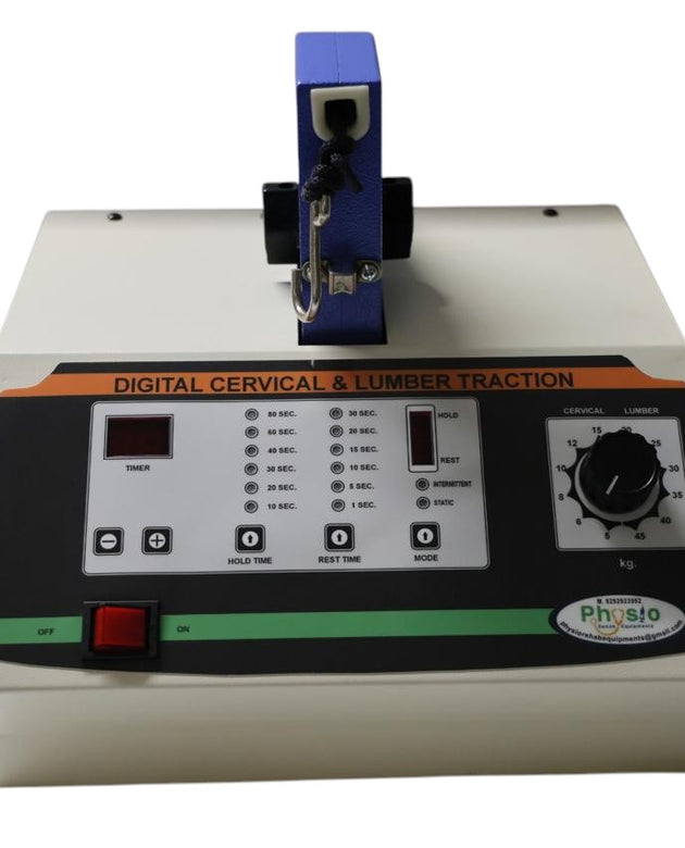 Digital Cervical and Lumbar Traction with 1 year warranty
