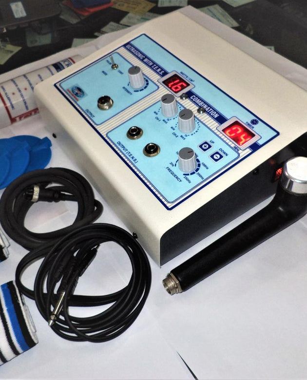 Ultrasonic with 2 channel TENS Combo Machine with 1 year warranty
