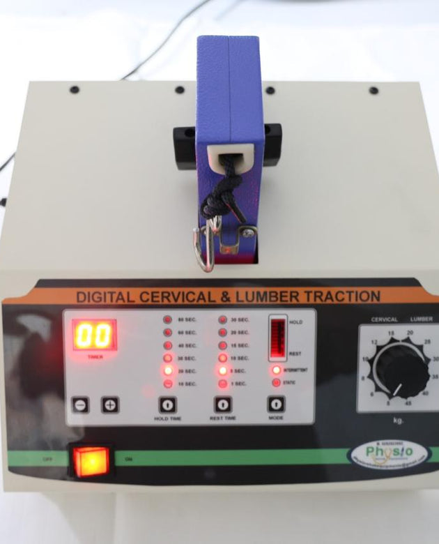 Digital Cervical and Lumbar Traction with 1 year warranty