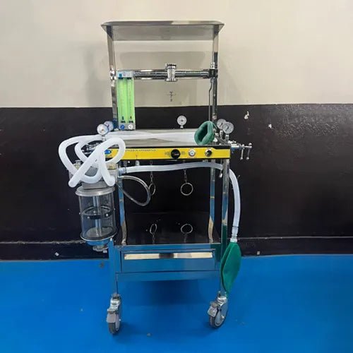 Boyles Apparatus Anesthesia Machine SS 4 Cylinder with Absorber - 1 Physiotherapy Equipment Manufacturers & Suppliers in India