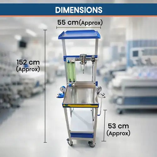 Boyles Apparatus Anesthesia Machine SS 4 Cylinder with Absorber - 1 Physiotherapy Equipment Manufacturers & Suppliers in India