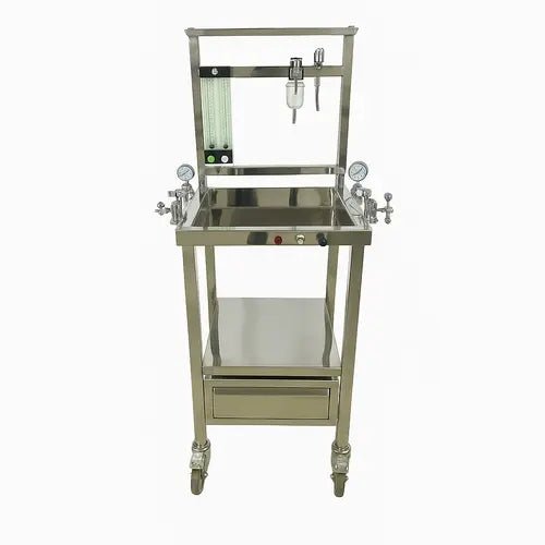 Boyles Appratus Anesthesia Machine SS 4 Cylinder Option - 1 Physiotherapy Equipment Manufacturers & Suppliers in India