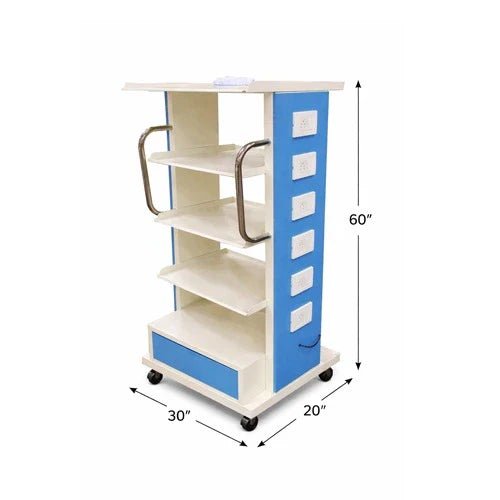 Premium Laparoscopic Monitor Trolley for Laparoscopy - 1 Physiotherapy Equipment Manufacturers & Suppliers in India