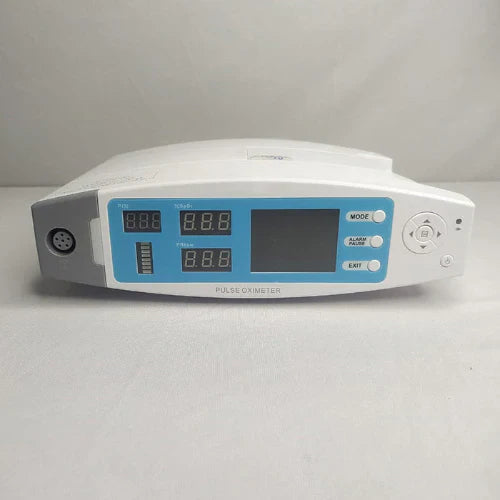 Pulse oximeter on a white background
